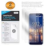 NUU Mobile G3 Screen Protector, BoxWave® [ClearTouch Crystal (2-Pack)] HD Film Skin - Shields from...