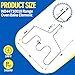 WB44T10018 Range Oven Bake Element Compatible with GE JD900BK1BB JD900CK1CC JDP39DN2BB, WB44T10025 Bake Element 240V 3410W Replace AP2031003 876014 AH249293 EA249293 PS249293