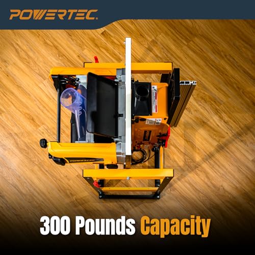POWERTEC UT1012C 13 Inch Benchtop Thickness Planer, 6 Inch Benchtop Jointer with Flip Top Tool Stand - Image 3