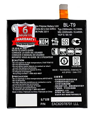 Image of Original Battery for LG Nexus 5, X View, D820 D821 Battery Model BLT9 (2300mAh) with 6 Months Warranty