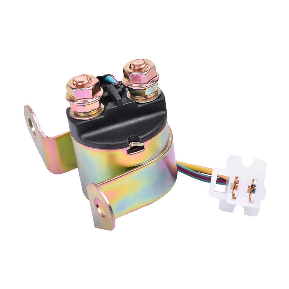 Starter Relay Solenoid Switch 12V Motorcycle Solenoid Starter Relay for GN125 GSX550 for Boulevard S50 GR650D DF200 DR200SE GN250 GS700 VX800