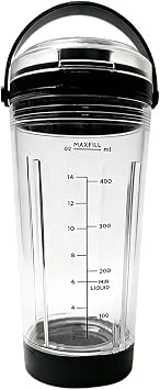 Blender Cup,Compatible For Ninja Blast BC151BK BC100 Series Portable Blender,For Shakes And Smoothies,BPA Free Leakproof-Lid And Sip Spout