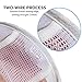 TENRAI Set of 3 Delicates Laundry Bags - Fits A-D Cup, Fine Mesh Wash Bags, YKK Zipper, Protect Bras & Underwear in Washer, White, CQS