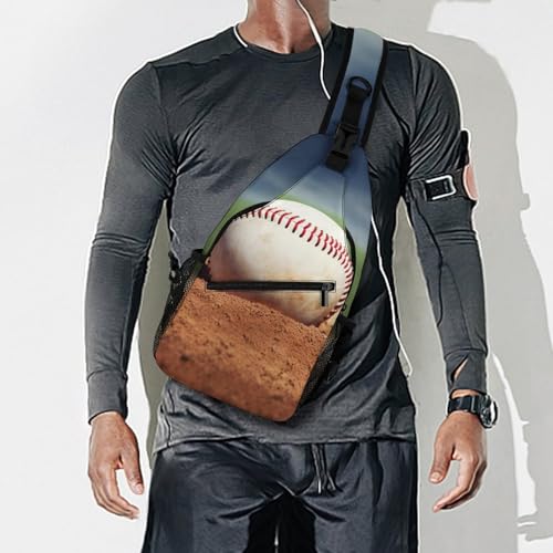 Bolso cruzado deportivo tipo sling para hombres y mujeres miniatura 7