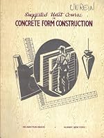 Concrete Form Constructin 0827300948 Book Cover