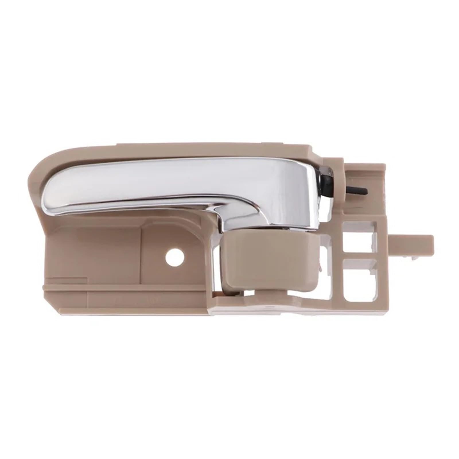 Hudfroa Beige Left Car Interior Door Handle For Toyota For Corolla 2003-2009 Chrome Left Right Car Interior Inside Door Handle 69205-02090 69206-02090(Beige Left)