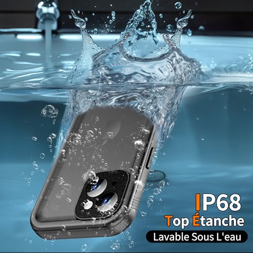 Coque antichoc pour iPhone 14 Plus protection intégrale 360 incassable - 3