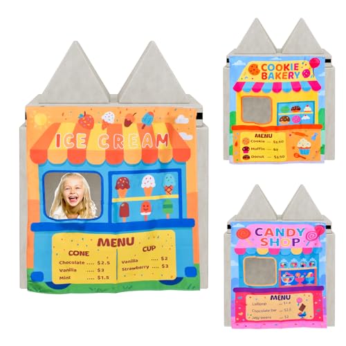 Play Panels for Kids Nugget Couch 3pc Modular Foam Sofa Panels(Play Couch not Included)