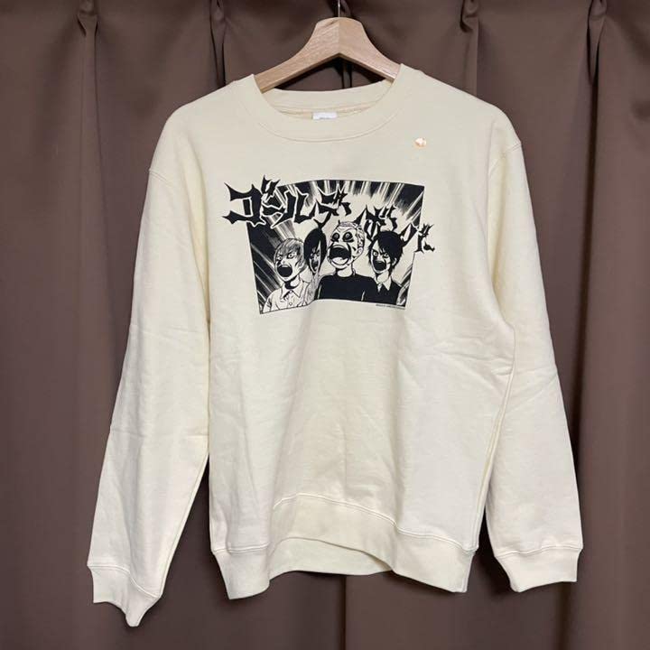 ゴールデンボンバー スウェット Amazon.co.jp: ゴールデンボンバー×楳図かずお 金爆 サイズM