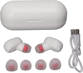 Fones de ouvido para tradutor de idiomas, suporte para tradutor de idiomas de voz em 84 idiomas, redução de ruído, dispositivo tradutor de idiomas (branco)