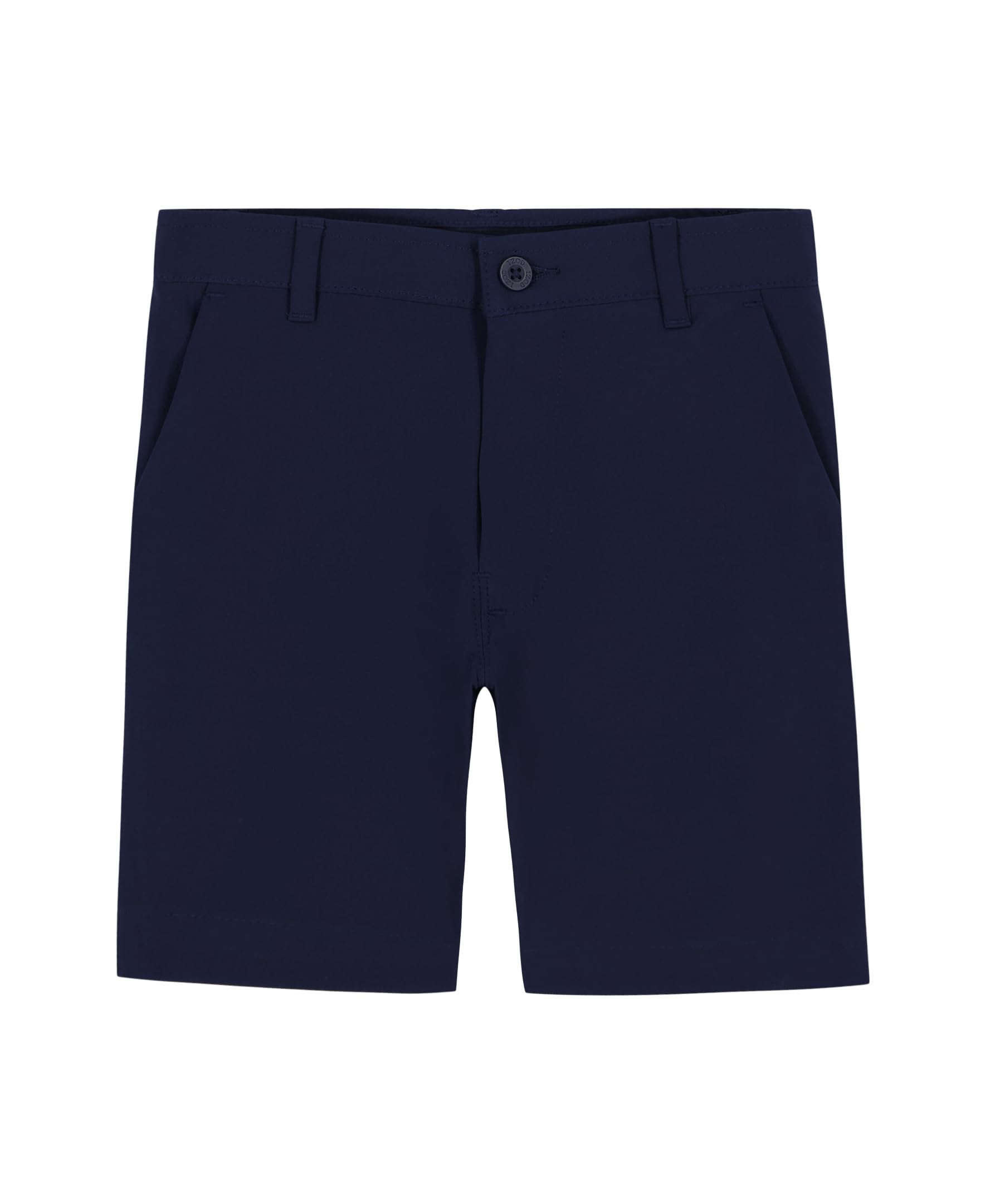 Izod Boys Performance Golf Swingflex Stretch Straight Fit Shorts Golf Shorts, Medieval Blue, 8, Medieval Blue, 8