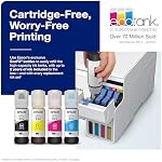 Epson EcoTank ET-2840 Édition spéciale Imprimante couleur tout-en-un sans cartouche Supertank sans fil avec fonction de numérisation et de copie et comprend 2 bouteilles d'encre noire bonus