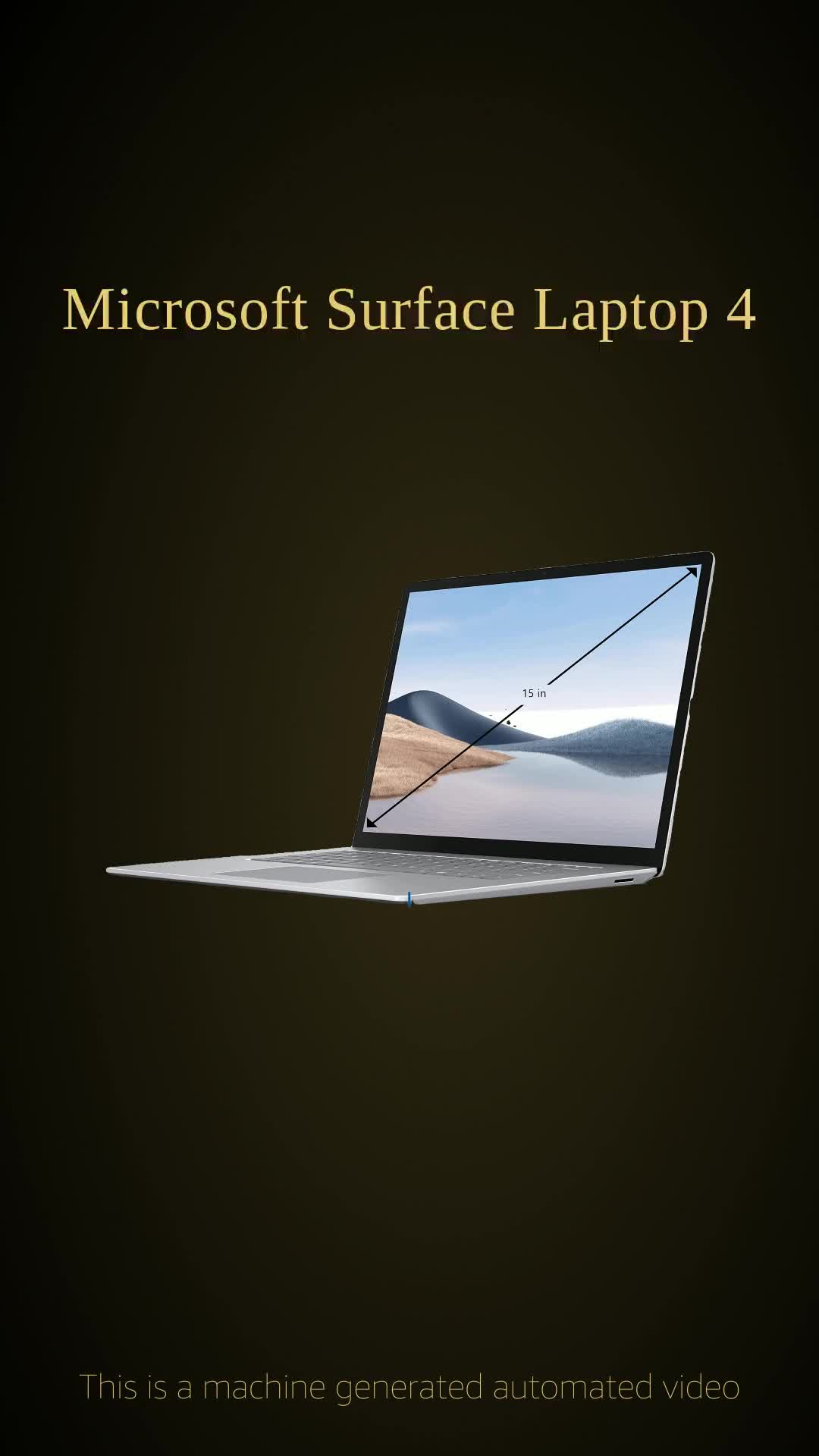 【15インチSA】Surface Laptop 4 Ryzen7 8GB 256 Microsoft Laptop 4-15