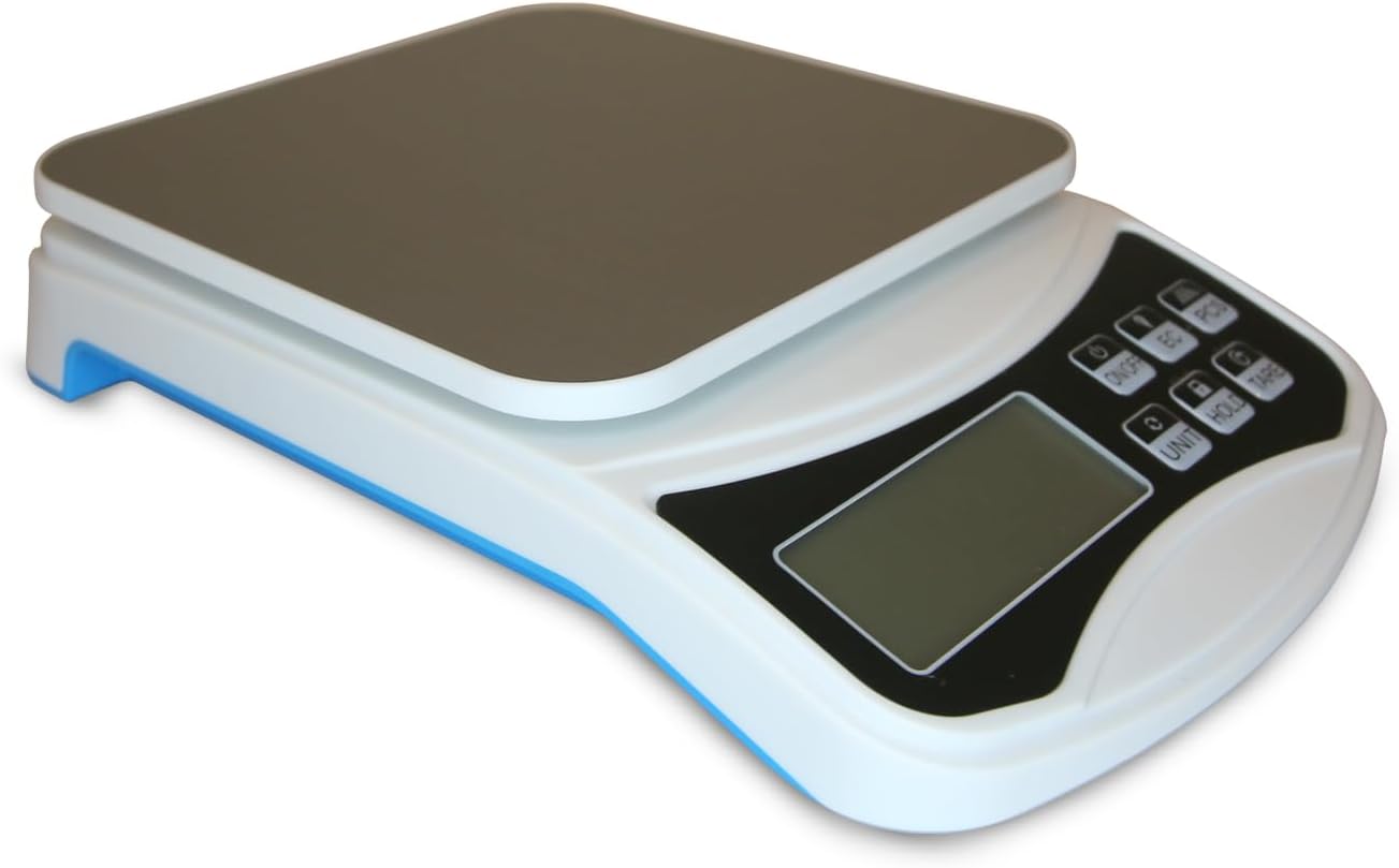 Digital Scale for Screen Printing Inks, 6lb Capacity - Compact & Portable Design with Multi-Unit Display - Precision Weighing for Custom Ink Mixing, Discharge Additives & Water-Based Printing
