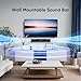 Sound Bar for Smart TV - 50W Powerful TV Sound Bar with Crystal Clear Dialogue & Enhanced Bass | 17-Inch Compact Soundbar for TV with Bluetooth 5.3, Optical & AUX, perfect for Smart TVs, PC, Projector