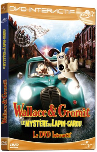Wallace et Gromit Le mystère du lapin-garou DVD interactif película stop-motion francesa