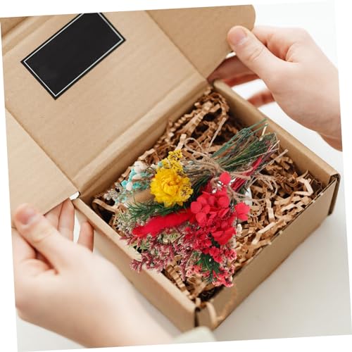 Mini ramo de flores secas natural preservado x6 miniatura 4