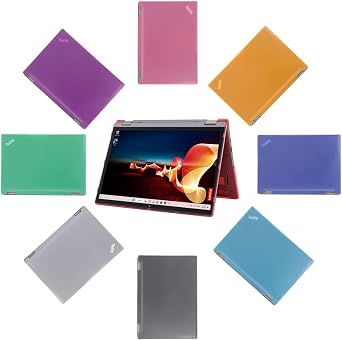 mCover Case Compatible ONLY for 2023-2024 13.3 Lenovo ThinkPad L13 / L13 Yoga Gen 3 / Gen 4 Windows Notebook Computers (NOT Fitting Any Other Lenovo Models) - Purple