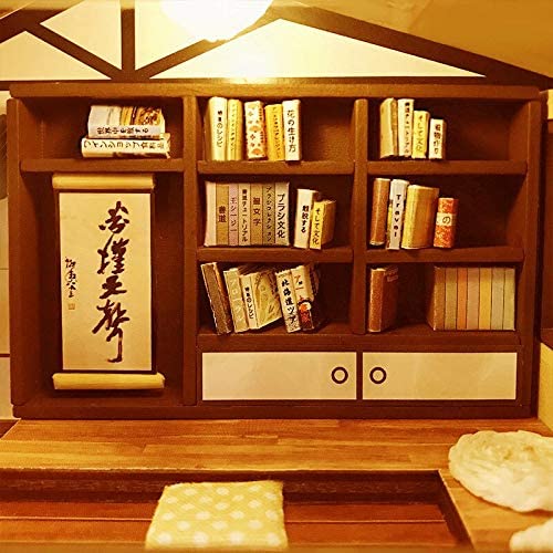 WECDS DIY Puppenhaus DIY Holz Puppenhaus Chinesischen Mixed Style Kit 3D Puppenhäuser Miniatur Mit Möbeln Casa… – Bild 4