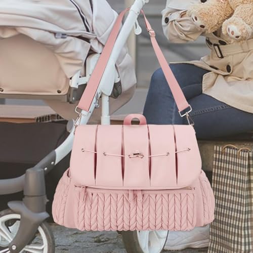 Mochila para mamá de gran capacidad con compartimentos para biberones 3