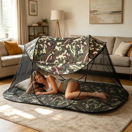 Refugio de camping impermeable y compacto con montaje rápido para senderismo y playa 6