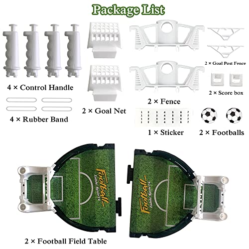 Image of Football Toys for Kids, Indoor Mini Tabletop Soccer Game, 2 Players Interative Hand Football Sport Game, Boys Girls Party Gifts, Family Gathering Toys