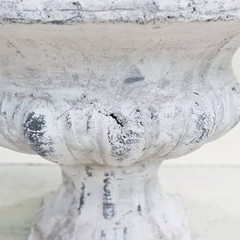 Amazon.co.jp: 植木鉢 おしゃれ アンティーク 陶器鉢 ブランシェ