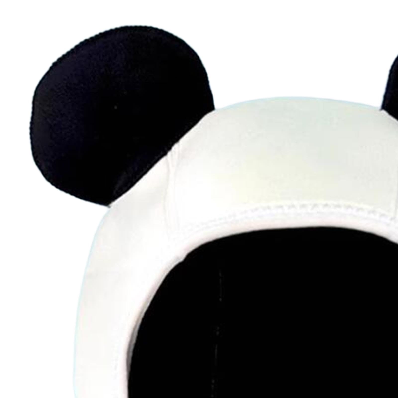 Comodo Cappuccio da Nuoto in Neoprene a Forma di Panda per Avventure Acquatiche.