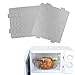 WKRTDY Set de 5 Hojas de Mica para Microondas, Repuesto Universal para Accesorios y Reparación de Piezas, Ideal para Hogar, Cocina, Oficina y Comedor