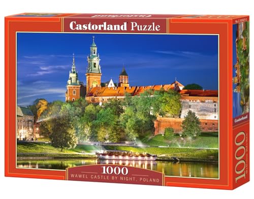 Castorland - C-103027-2 - Puzzle - Château Wawel la Nuit - Pologne - 1000 Pièces