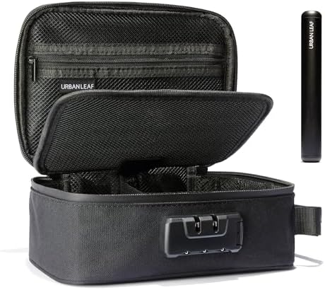 Accessoire Voyage Discret Sac Anti-odeurs FIREDOG - 23x10x13cm - Doublure Charbon Actif - Imperméable - Dragonne Incluse Anti Odeur