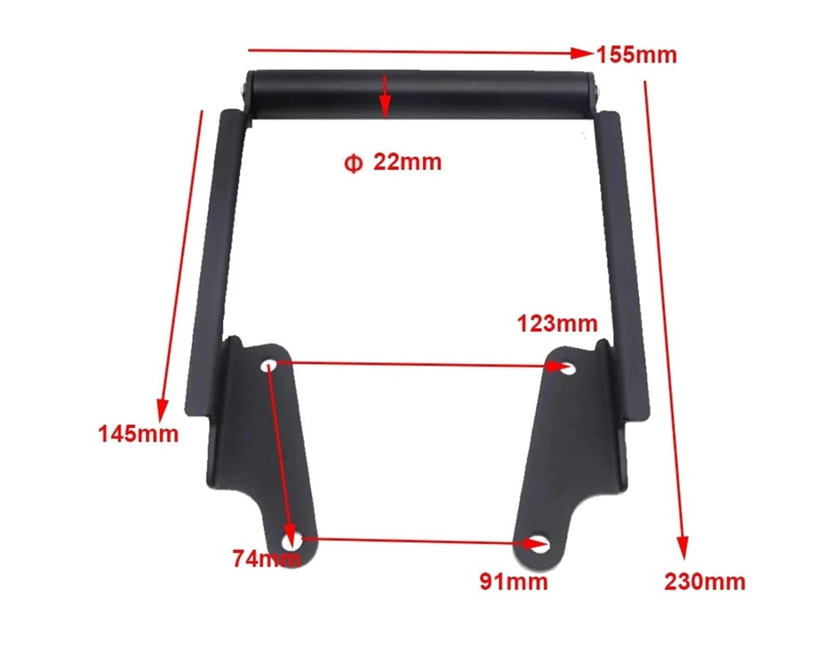 Soporte De Navegación Soporte para Teléfono con GPS para Motocicleta, Placa De Navegación, para MT09, para Tracer 900, FJ09 2016 2017 Soportes Motocicleta