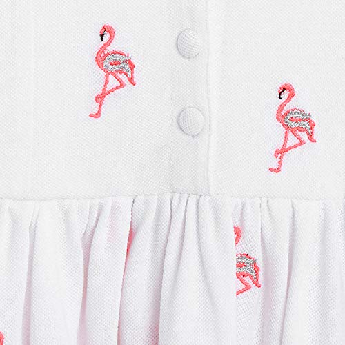 Image of Cotton Blend Kids Halter Neck A-Line Dress
