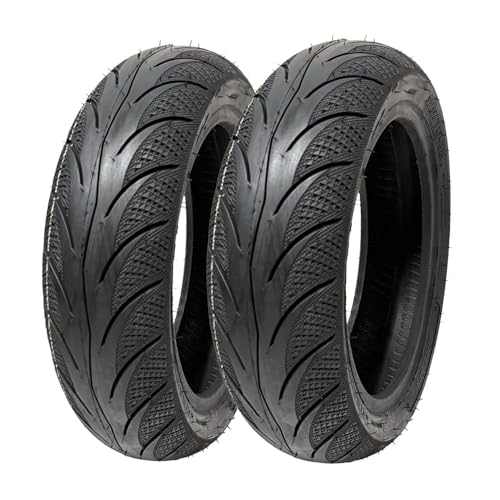 MMG Tire Set Front Tire 120/70-12 Rear Tire 130/70-12 Street Tread for Piaggio MP3 Vespa GT GTS GTV Series and others