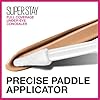 Maybelline New York Super Stay Full Coverage, Brightening, Long Lasting, Under Eye Concealer Liquid Makeup for up to 24H Wear, with Paddle Applicator, 15 Light, 0.23 Fl Oz