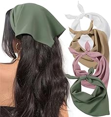 Khaki, White, Pink, Green