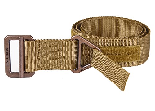 Seibertron Men's Utility TDU 1.75 Inch Nylon Tactical CQB/Rigger's Military Combat Duty Belt Metal Buckle3