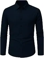 Camisa Social Masculina Slim Fit Manga Longa