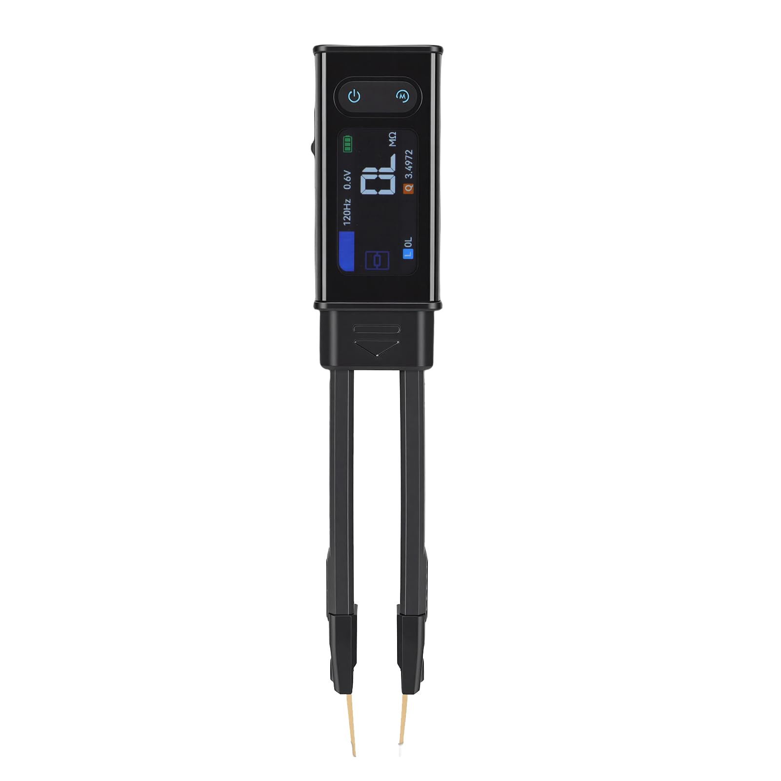 XUMIUZIY Tester per Componenti Elettronici Test Affidabili per Ingegneri Elettronici Professionisti Tester per Componenti ABSSMD per Condensatori Elettrolitici da RF a Grandi Schermi da 1,47 Pollici