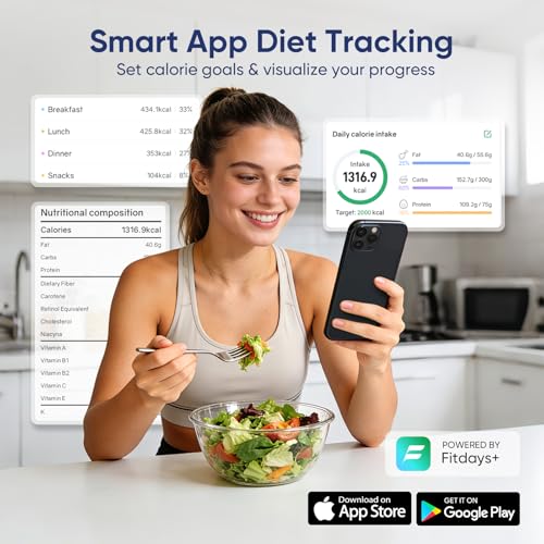 Save $10 on Smart Food Scale with Nutritional Calculator & App