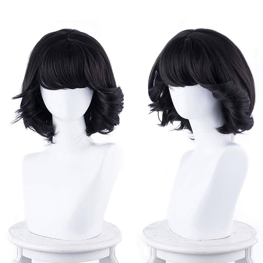 髪の毛 ウィッグ 黒髪 束 Amazon.co.jp: 耐熱コスプレウィッグ ブラック 黒髪 ショート