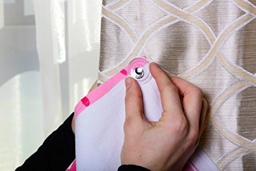 image for PinionPins Replacement Clear Magnetic Duvet Clips, Pack of 8, Comforte