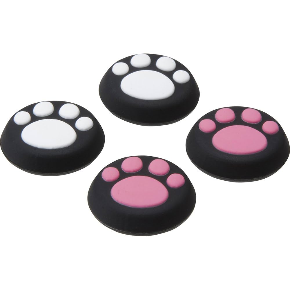 (未使用･未開封品)　CYBER ・ アナログスティックカバー ねこにゃん ( SWITCH Proコントローラー 用) 黒 - Switch 6k88evb Amazon.co.jp: CYBER ・ アナログスティックカバー ねこにゃん
