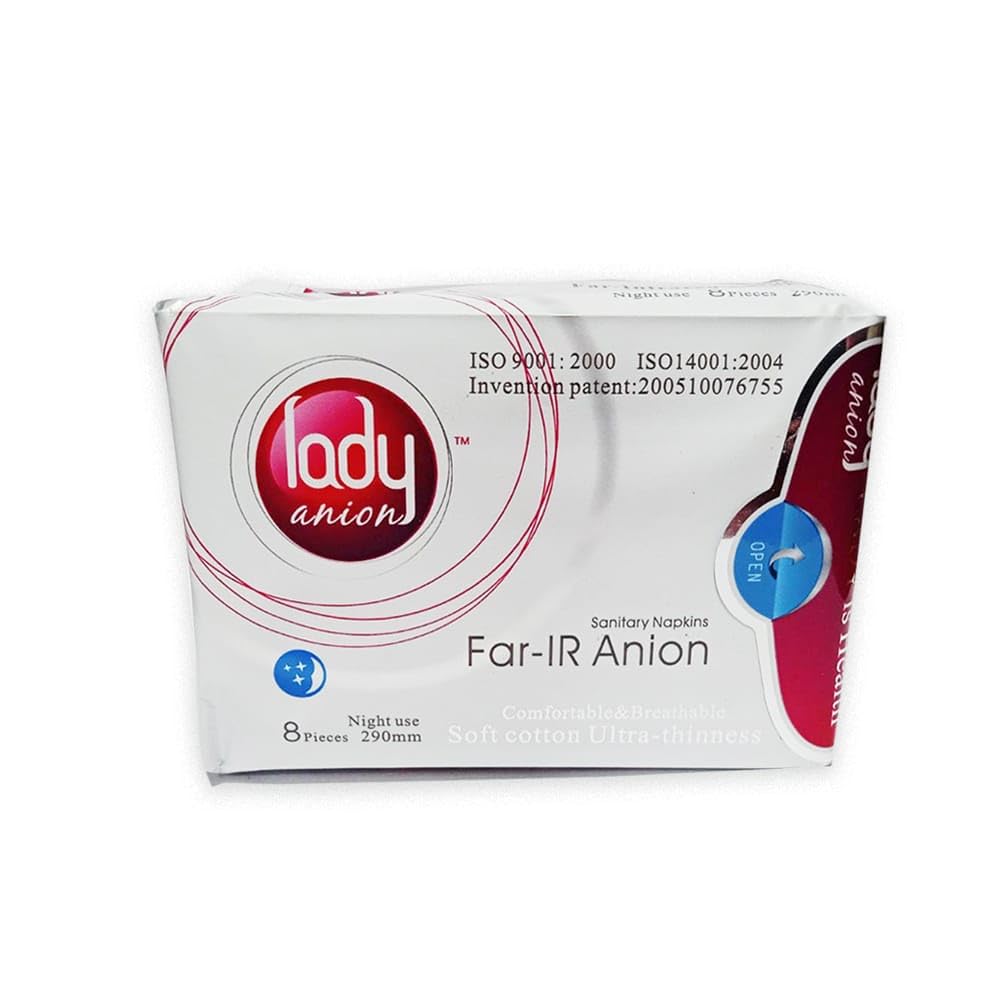 Lady Anion Night Use Sanitary Napkins - Pack Of 10