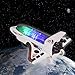 Devan Bump and Go Electric Space Shuttle Airplane Toy with Flashing 3D Lights and Sounds