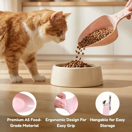 Cucharón medidor de alimento para mascotas de 1 taza miniatura 4
