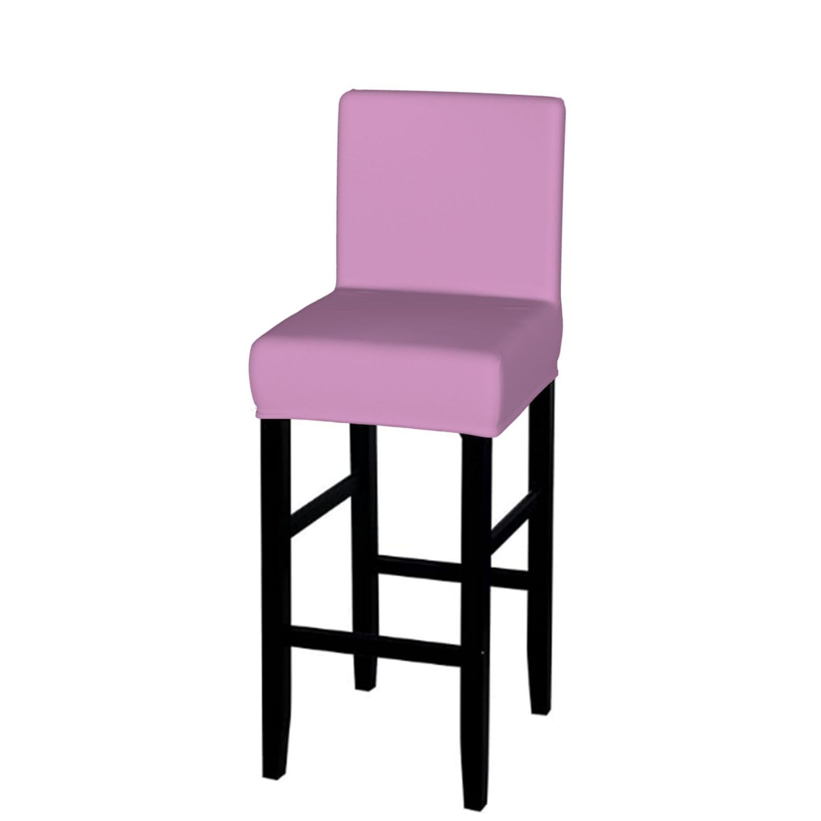 SXZVVBN Lilac Stretch Bar Stool Covers Dining Seat