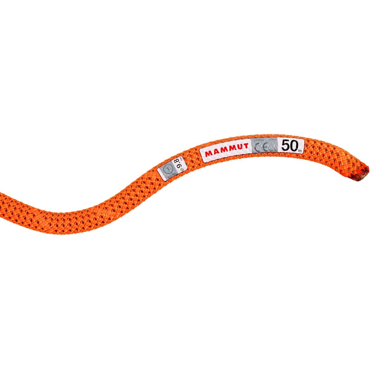 Mammut 9.8 Crag Dry Rope, Vibrant Orange-boa, 70 m, 2010-05910-2284-1070