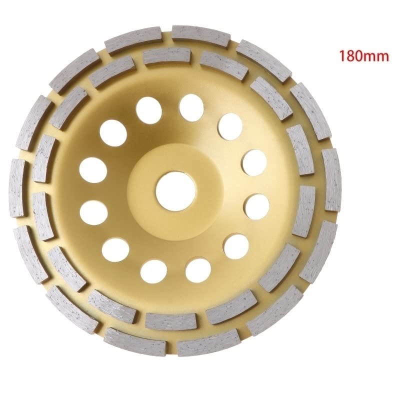 Diamentowe koło garnkowe, diamentowe koło segmentowe do szlifowania, diamentowe koło garnkowe, tarcza szlifierska do betonu, marmuru, kamienia, polerowanie podłóg, dwurzędowa tarcza szlifierska(115mm)