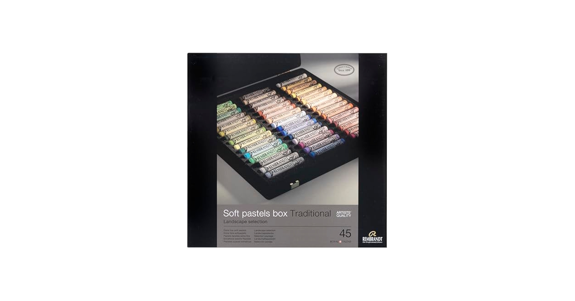 Amazon.com : Rembrandt Professional Soft Pastel Set in